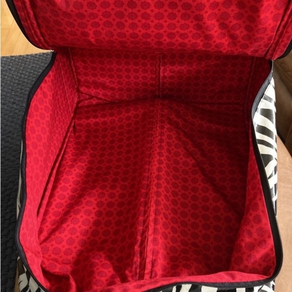 Brighton 22” Weekender Carry-On Zebra Print Luggage LIMITED EDITION - Picture 8 of 12